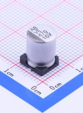 VE-471M1CTR-0810 贴片型铝电解电容 470uF ±20% 16V SMD,D8xL10