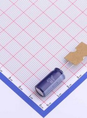 ECA1HM471B 直插铝电解电容 470uF ±20% 50V 插件,D10xL20mm