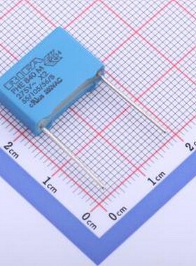 PHE840MB6100MB05R17 安规电容 等级:X2 100nF ±20% 275V 插件,P
