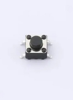 TSB06331-050D531DA-R1000 6*6*5贴片编带轻触开关280gf铜盖黑色