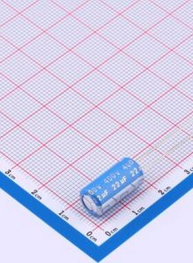 87EC0483 直插铝电解电容 22uF ±20% 400V 插件,D8xL16mm