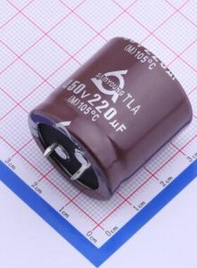 TLA 450V220 30*30 牛角型电解电容 220uF ±20% 450V 插件,D30xL