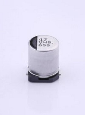 EEEHBV470YAP 贴片型铝电解电容 47uF ±20% 35V SMD,D6.3xL7.7mm
