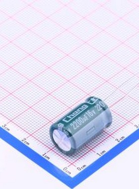 LB1C222MI200A00CE0 直插铝电解电容 2200uF ±20% 16V 插件,D12.
