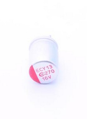 160AREC271M0609 固态电容 270uF ±20% 16V 插件,D6.3xL9mm