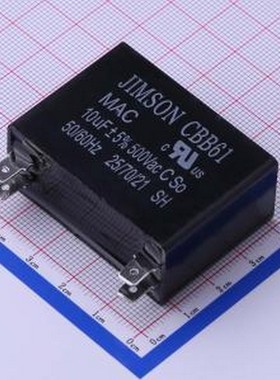 MAC106J500A01 聚丙烯膜电容(CBB) 10uF ±5% 500V 插件