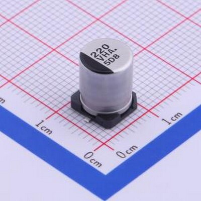 EEEHAV221UAP 贴片型铝电解电容 220uF ±20% 35V SMD,D8xL10.2mm
