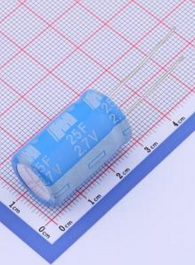 FH2R7L256M-N1625 超级电容器 25F ±20% 2.7V 插件,P=7.5mm