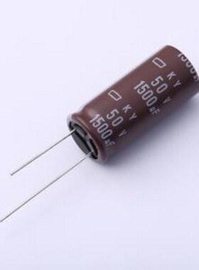 EKY-500ELL152MLP1S 直插铝电解电容 1500uF ±20% 50V 插件,D16x