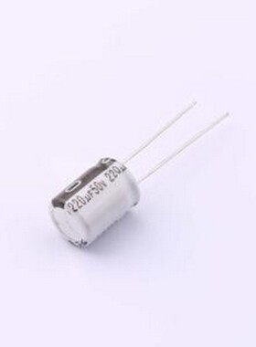 LMME1201H221MF 直插铝电解电容 220uF ±20% 插件,D10xL12mm