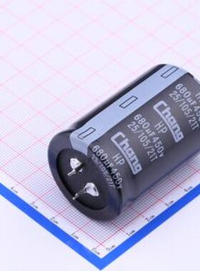 HP2W681MS500S68CE0 牛角型电解电容 680uF ±20% 450V 插件,D35x