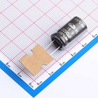 WL1C228M12020PL180 直插铝电解电容 电解电容WL16V2200UF 插件,D