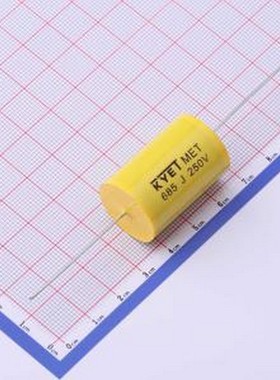 MET685J2E1931 薄膜电容 6.8uF ±5% 250V 插件,D19xL31mm