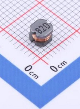 CD43 820M 82UH 功率电感 82uH ±20% –40℃~+85℃ CD电感 SMD,4