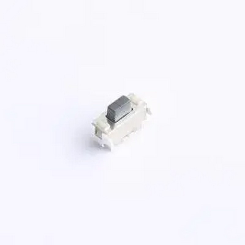 THAM05-C2B-R 2X5/贴片/1.8H/250gf/白底黑钮/双簧/编带 SMD-3P,4