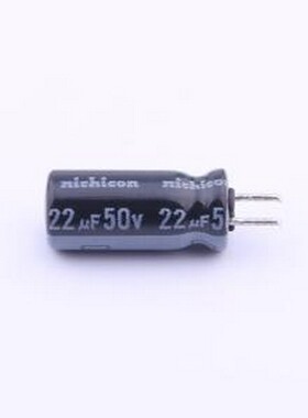 UHE1H220MDD1CM 直插铝电解电容 22uF ±20% 50V 插件,D5xL11mm