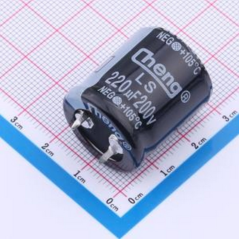 LS227M200N25RR0VH2SP0 牛角型电解电容 220uF ±20% 200V 插件,D