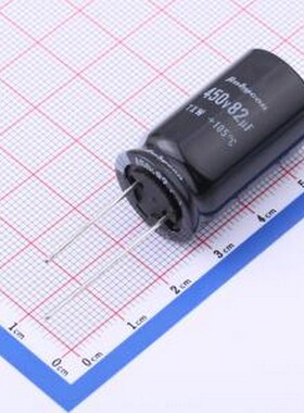 450TXW82MEFC18X30 直插铝电解电容 82uF ±20% 450V 插件,D18xL3