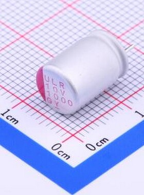 ULR108M1AF1ACB 固态电容 1000uF ±20% 10V 插件,D8xL11.5mm