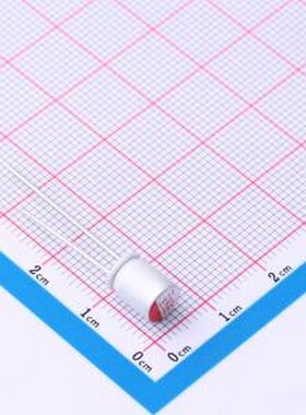 HS1E107M0608PC 固态电容 100uF ±20% 25V 插件,D6.3xL8mm