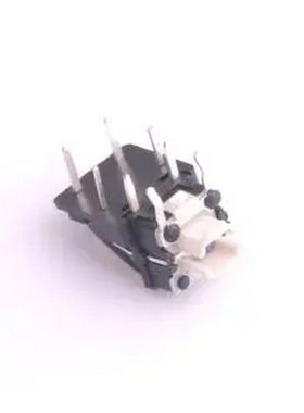 K6-6151F03 蓝色侧按带灯开关 弯插,7.3x7.3mm 轻触开关