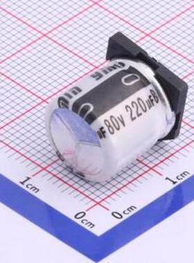 VMML1351K221MV 贴片型铝电解电容 220uF ±20% 80V SMD,D12.5xL1
