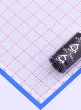 NFR 160V330 18*31.5 直插铝电解电容 330uF ±20% 160V 插件,D18