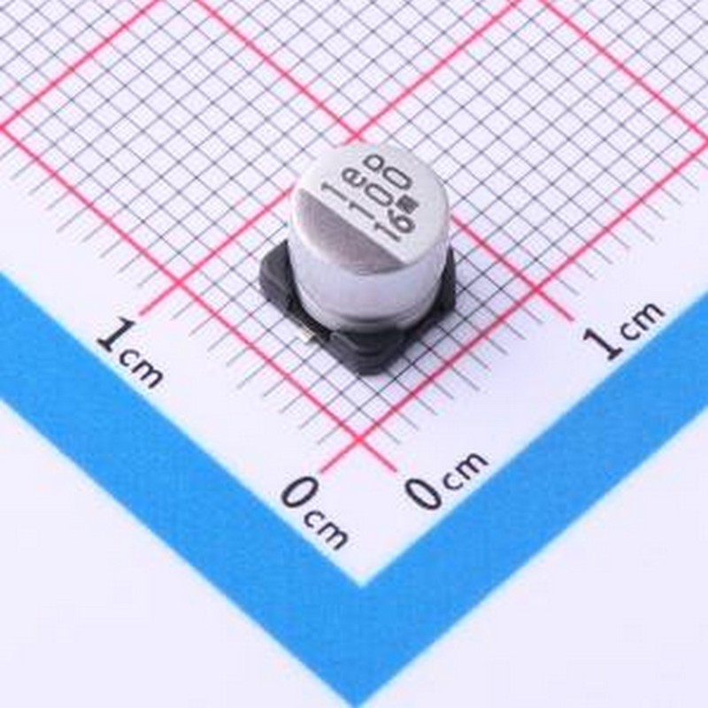 RVD1E101MF61UN-R2 贴片型铝电解电容 100uF 16V SMD,D6.3xL5.8mm