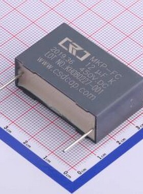 FC6107 聚丙烯膜电容(CBB) 12uF ±10% 450V 插件,P=37.5mm