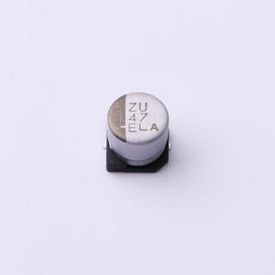 EMLA250ADA470MF61G 贴片型铝电解电容 47uF ±20% 25V SMD,D6.3x
