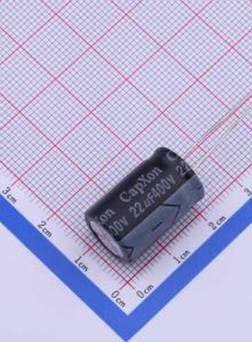 KF220M400I200A 直插铝电解电容 22uF ±20% 400V 插件,D13xL20mm