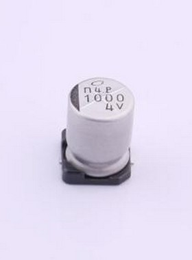 UWT0G102MNL1GS 贴片型铝电解电容 1000uF ±20% 4V SMD,D8xL10mm