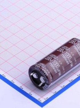 ELXS201VSN102MP50S 牛角型电解电容 1000uF ±20% 200V 插件,D22