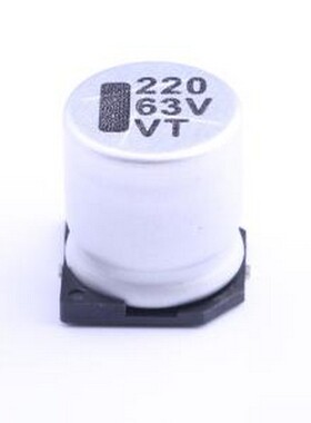 VT1J221M1213 贴片型铝电解电容 220uF ±20% 63V SMD,D12.5xL13.