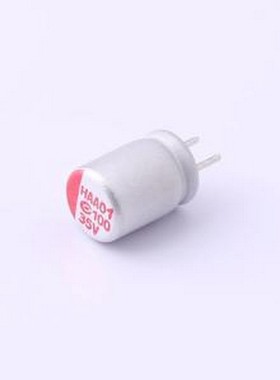 350ARHA101M06X8 固态电容 100uF ±20% 35V 插件,D6.3xL8mm