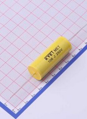MET106J2E1845 薄膜电容 10uF ±5% 250V 插件,D18.5xL45mm