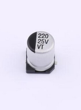 126RV0097 贴片型铝电解电容 220uF ±20% 25V SMD,D8xL10.2mm