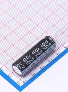 SHC400V100UF01EC6170 直插铝电解电容 100uF ±20% 400V 插件,D1