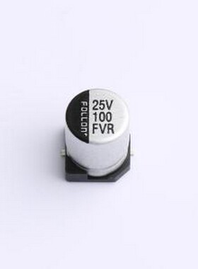 EFVR025ADA101M0677 贴片型铝电解电容 100uF ±20% 25V SMD,D6.3