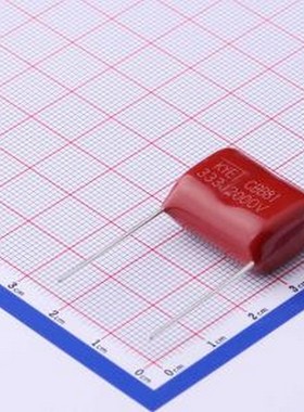 PS333J3F2001 聚丙烯膜电容(CBB) 33nF ±5% 2kV 插件,P=20mm