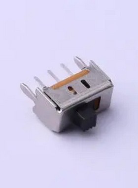 SS12D07L2B 柄长2mm 直插双档 滑动开关 插件,8.6x4.5mm 滑动开关