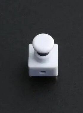 TSA06141-125B332CA-1E3E 6*6*12.5φ6*1白帽白护套轻触开关 DIP-