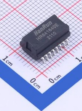 HR641640E 网口变压器 HR641640E SMD-16P,12.7x9.5mm