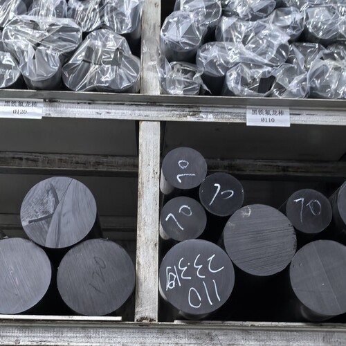 黑色聚四氟乙烯石墨填充棒黑色四氟棒黑色PTFE黑色铁氟龙特氟龙棒