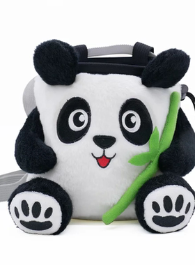 YY Vertical 攀岩装备户外经典成人儿童抱石镁粉袋 可爱熊猫