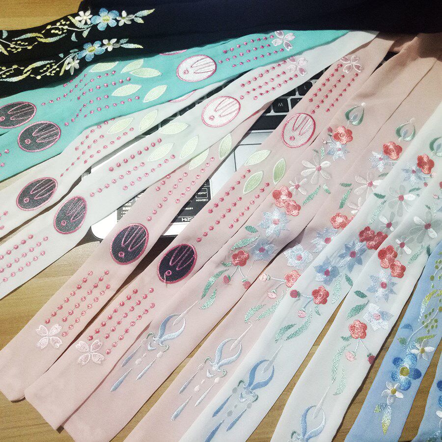 .Accessories~[Jiangnan]Hanfu Embroidery Flower Hair band Antiquity Hair rope Bow head Hairdressing goods in stockin the Accessories/Fashion Jewelry, Other Jewelry  category - from Buy2taobao.com to provide professional Taobao agent buy service