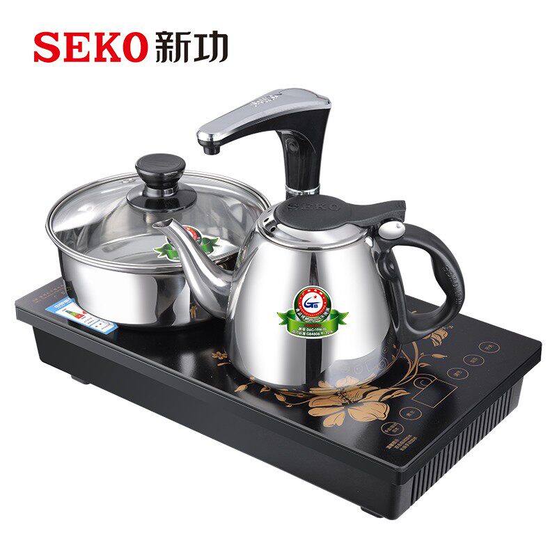 新功K15炉自动抽水电磁茶炉套装电磁炉茶具烧水壶上水泡茶炉电茶