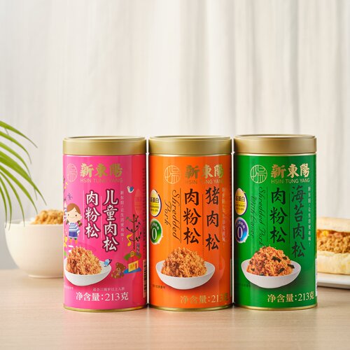 猪肉松儿童海苔寿司拌饭粥213g/灌装 开袋即食营养早餐零食