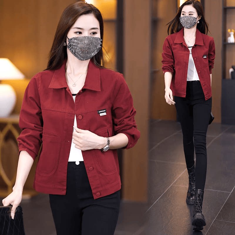 短款外套女2024年新款春秋时尚洋气减龄小个子休闲百搭夹克上衣潮