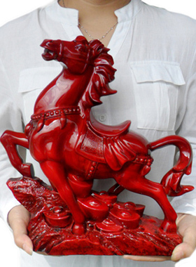 办公桌摆件马上有钱客厅装饰品